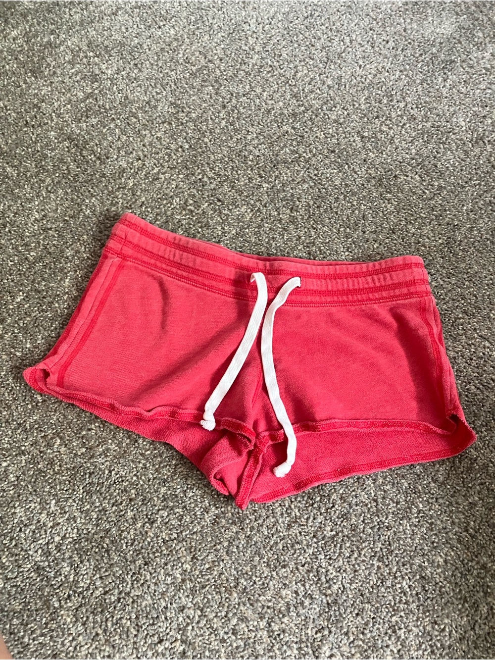 Red Heavyweight Lounge Shorts Old Navy XS